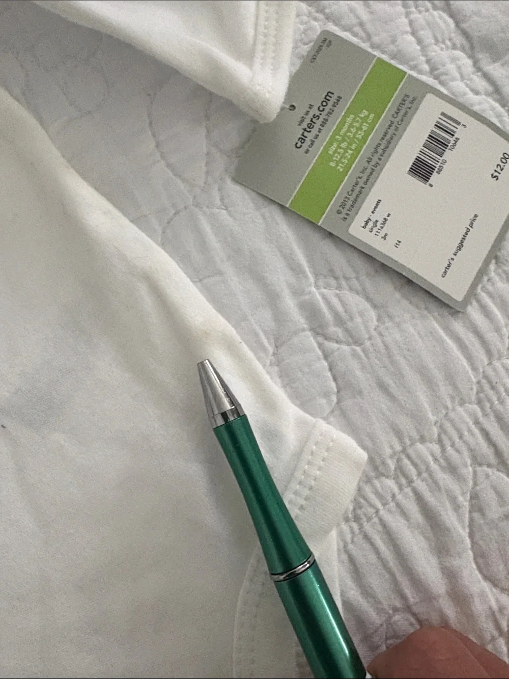 Carters soft cotton